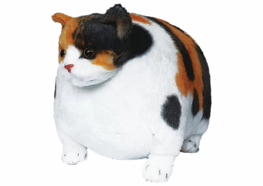 Fat Cat Plushie - Calico