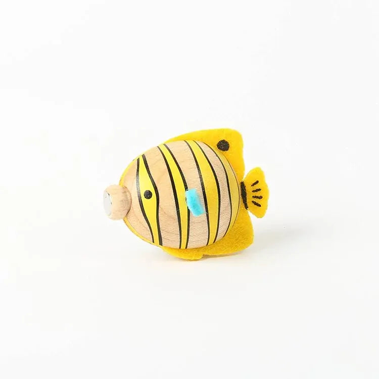 Tropical Fish - Wooden Magnet