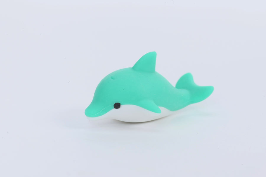 Dolphin Erasers - Green (50 pcs/bag)