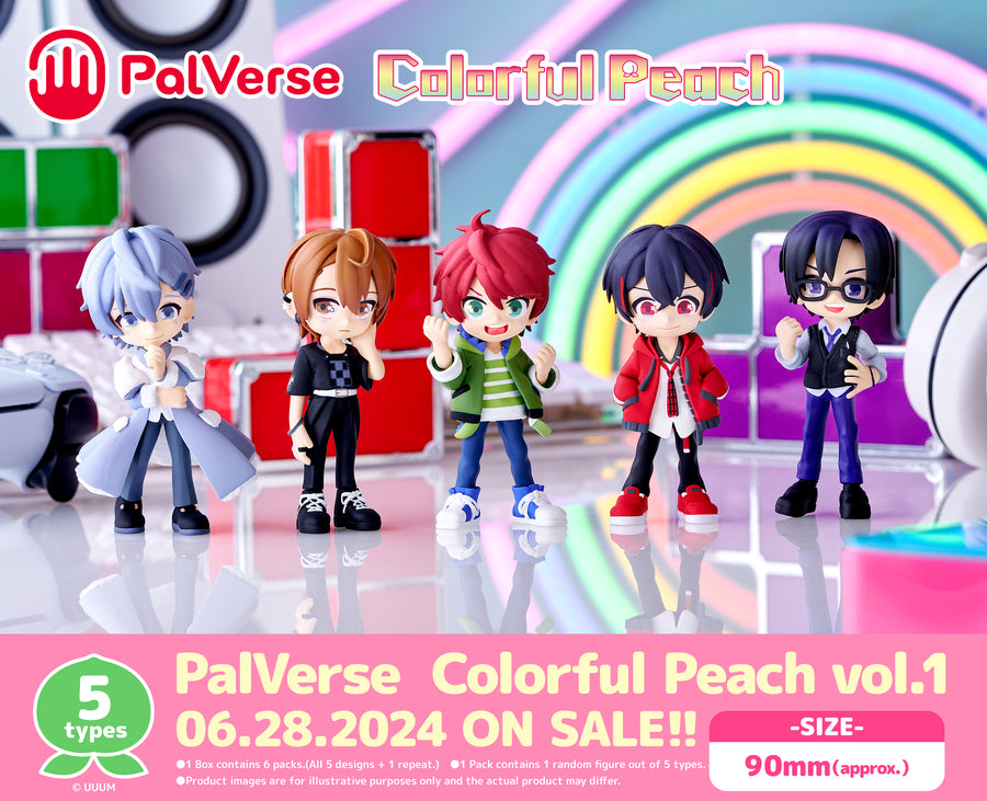 [PalVerse] Colorful Peach vol.1 Blind Box - 6pcs