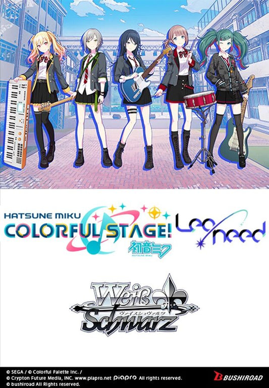 [Weiss Schwarz] HATSUNE MIKU: COLORFUL STAGE! Leo/need - Trial ﻿Deck + Display Box