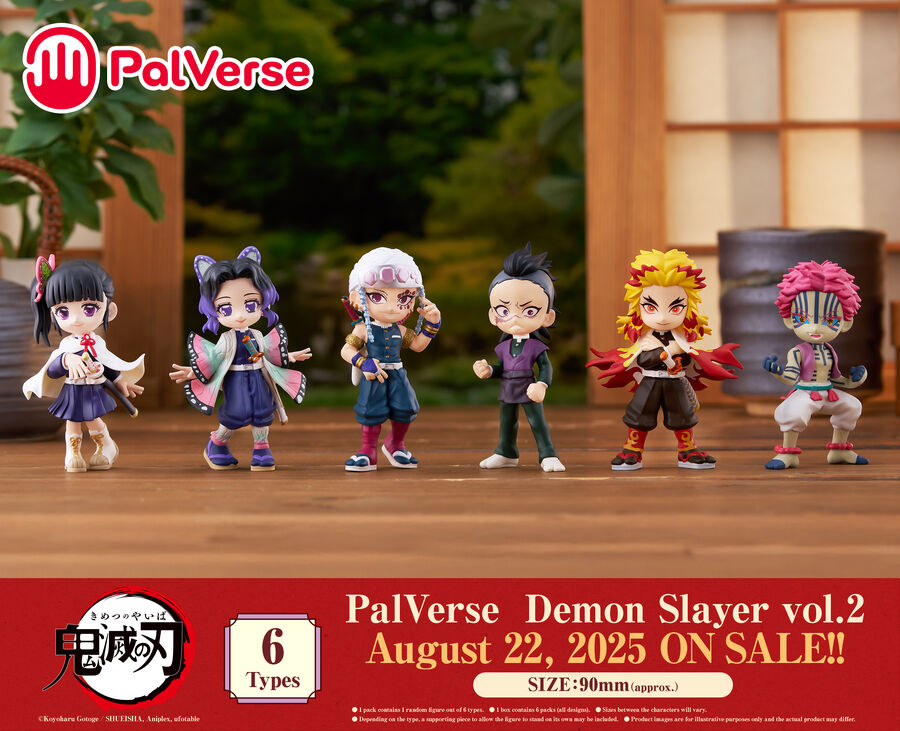 [PalVerse] Demon Slayer vol.2 Reproduction Blind Box - 6pcs