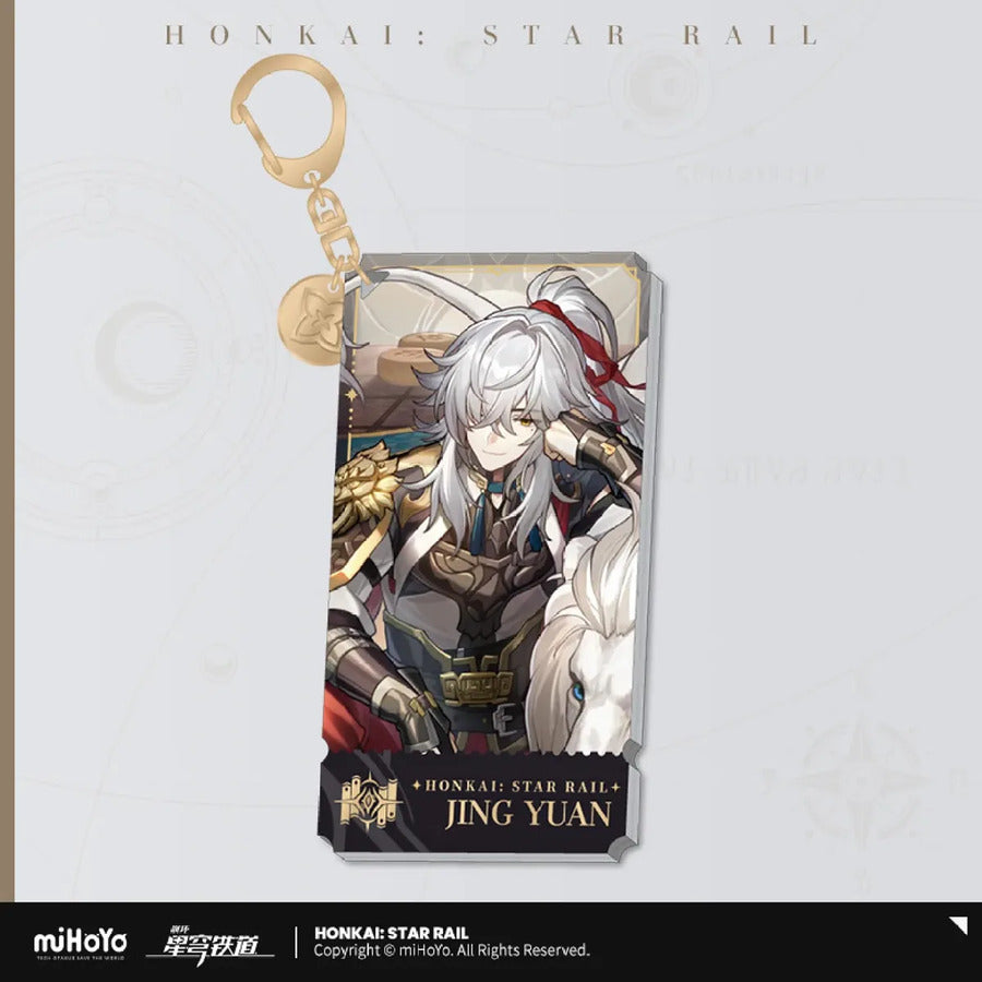 Character Illustration Series Keychain The Erudition - Jing Yuan