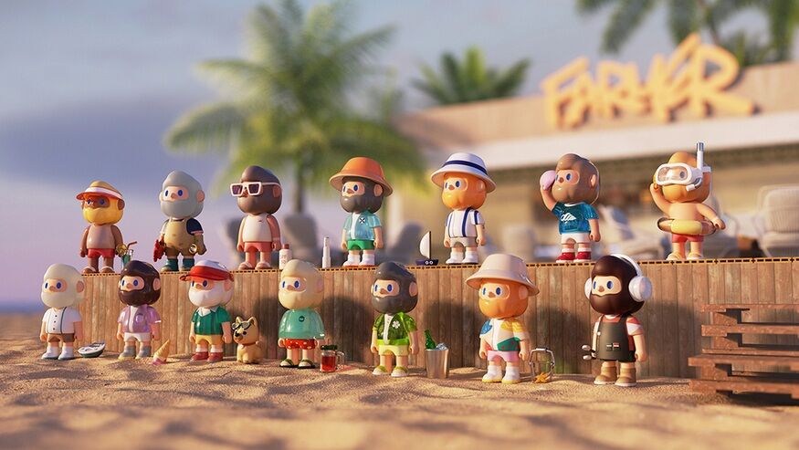 [FINDING UNICORN] FARMER BOB Island Blind Box - 12pcs
