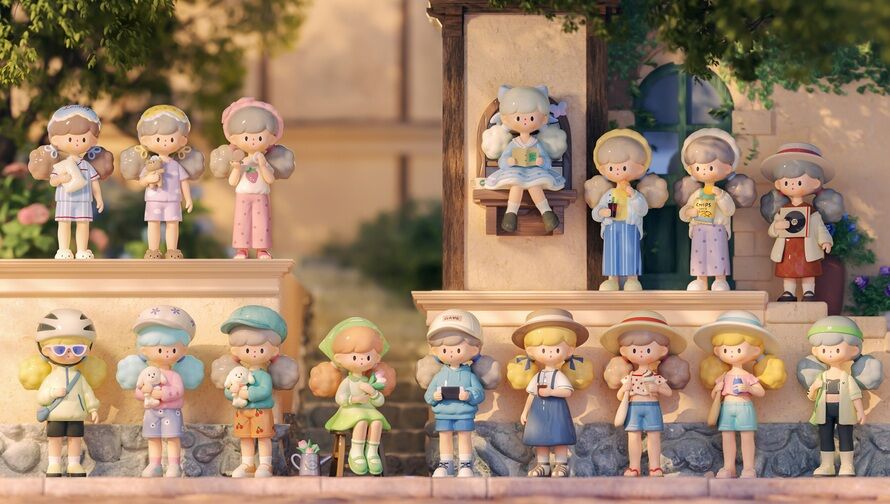 [FINDING UNICORN] MOLINTA Minor Holiday Series Blind Box - 6pcs