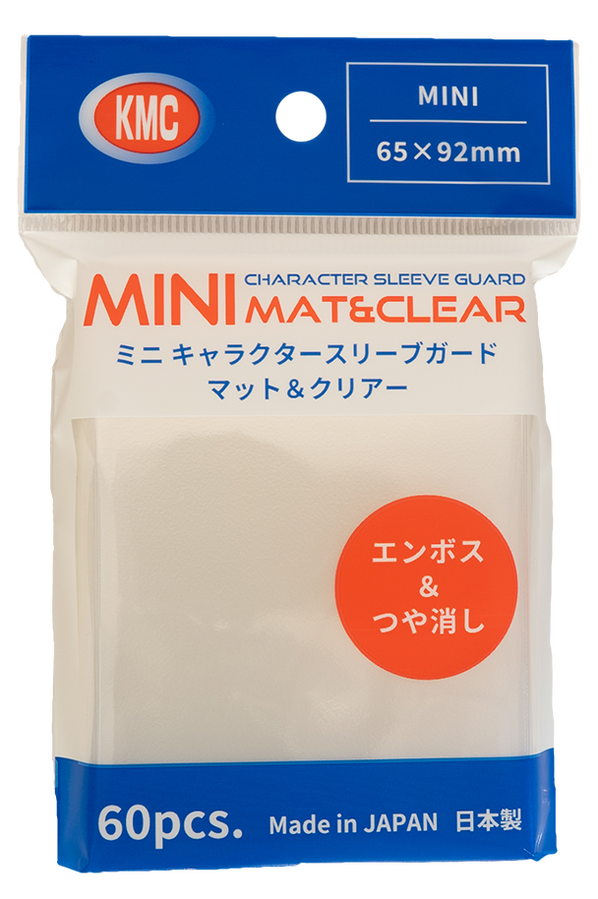 Mini Character Sleeve Guard MAT & CLEAR