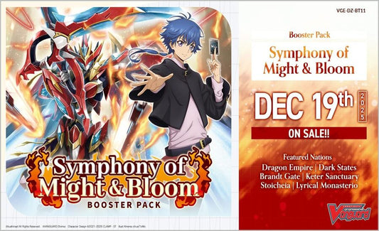 [Vanguard] DZ-BT11 Symphony of Might & Bloom - Booster