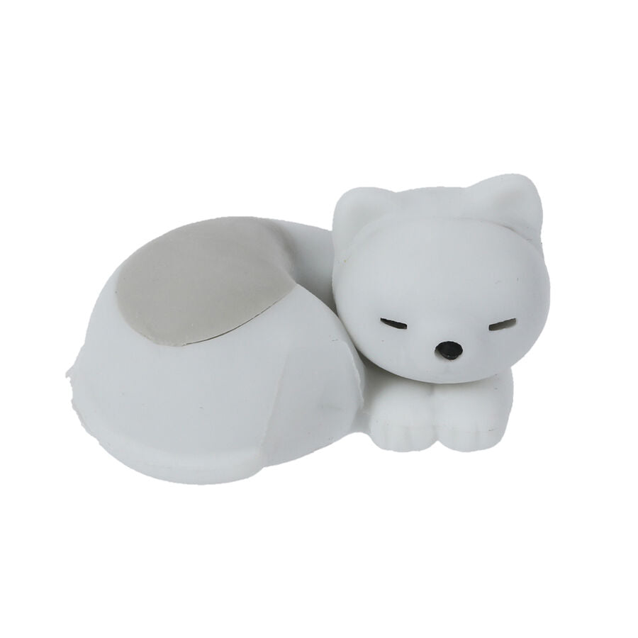 Sleeping Cat Erasers - Gray (50 pcs/bag)