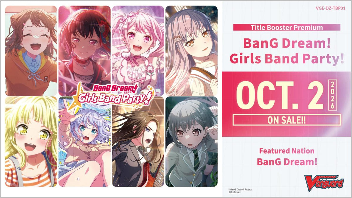 [Vanguard] DZ-TBP01 BanG Dream! Girls Band Party! - Title Booster