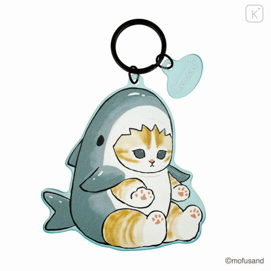 Mofusand Matte Dyed Keychain - Shark Cat