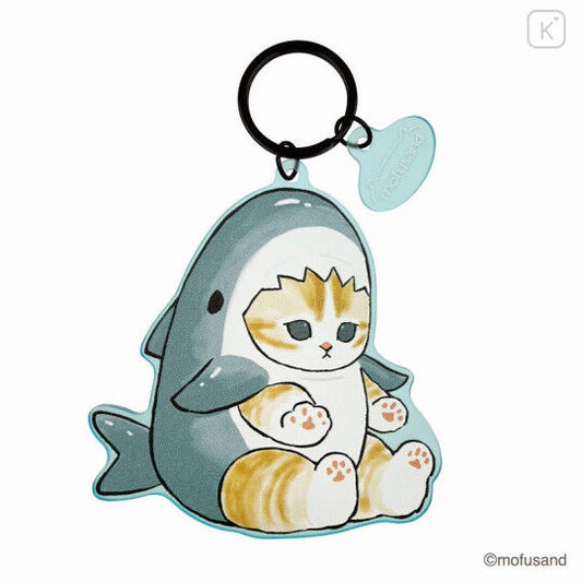 Mofusand Matte Dyed Keychain - Shark Cat