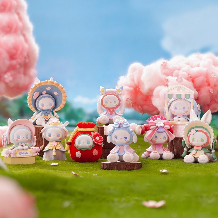 [Lucky Emma] Emma Secret Forest Cherry Blossom Party Blind Box - 8pcs