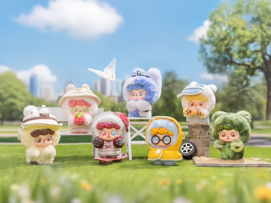 [Jotoys] QKID Outdoor Activities Blind Box Series Plush - 6pcs