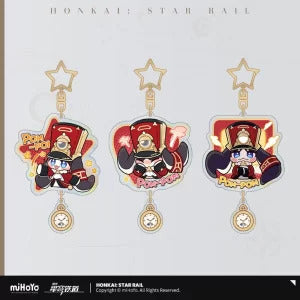 Pom-Pom Gallery Series Keychain set (Hello, Shy, Rich)