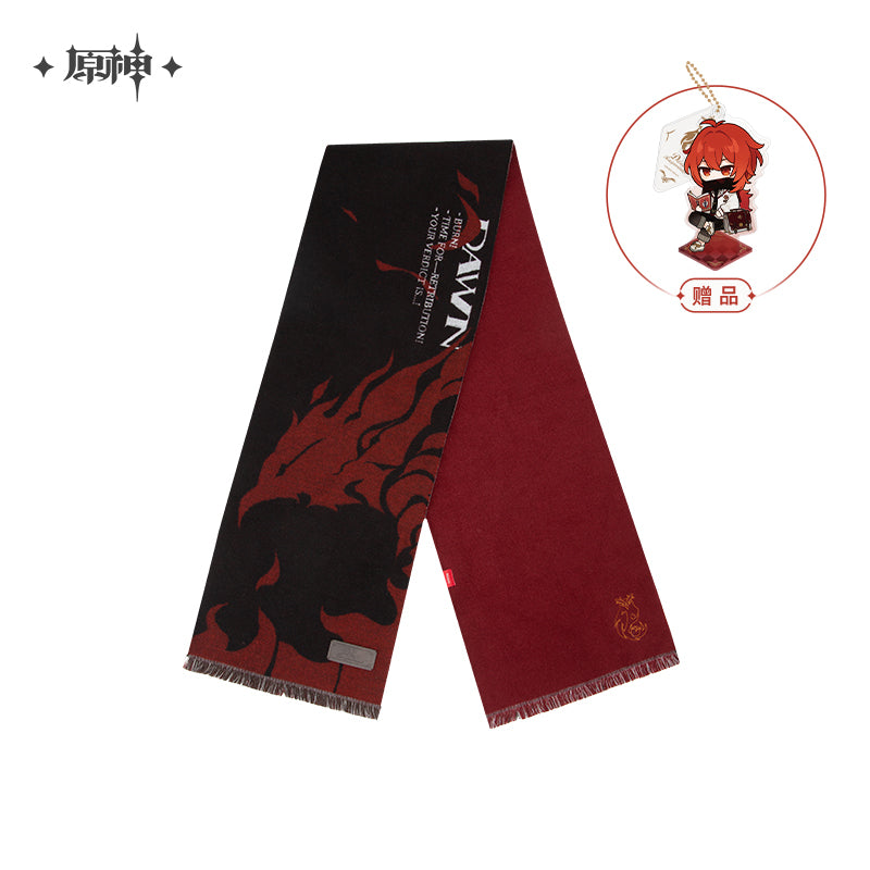 Diluc Impression Apparel - Scarf