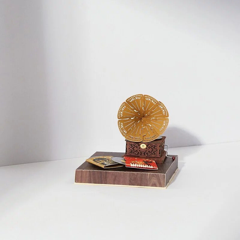 Phonograph - Paper Puzzle