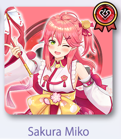 [hololive OFFICIAL CARD GAME] hSD16e Live Start Deck Sakura Miko - Start Deck Red Display Box