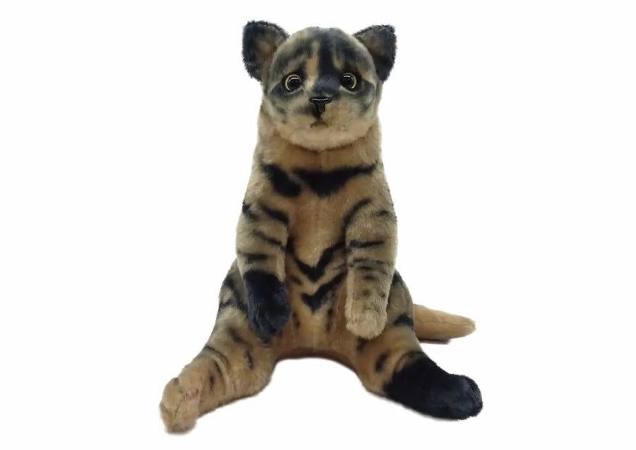 Sitting Cat Plushie - Tortoiseshell