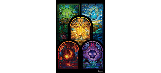Magic the Gathering - Stained Glass Poster (610 x 915)