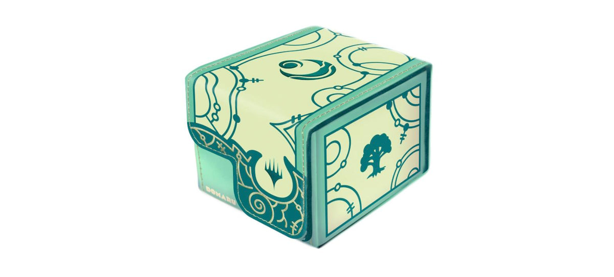 Gatherers' Tavern DOMARU Deck Box - Bloomseeker Green (MTG Lorwyn Eclipsed)
