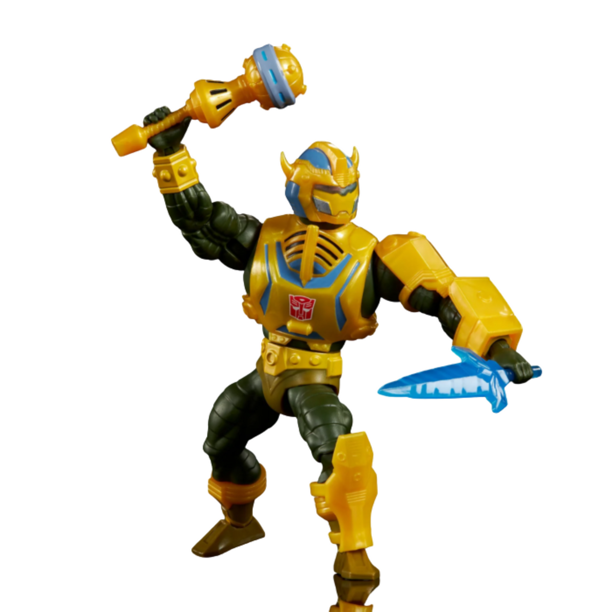 MOTU X Transformers Bumblebee Armor Man-At-Arms Action Figure