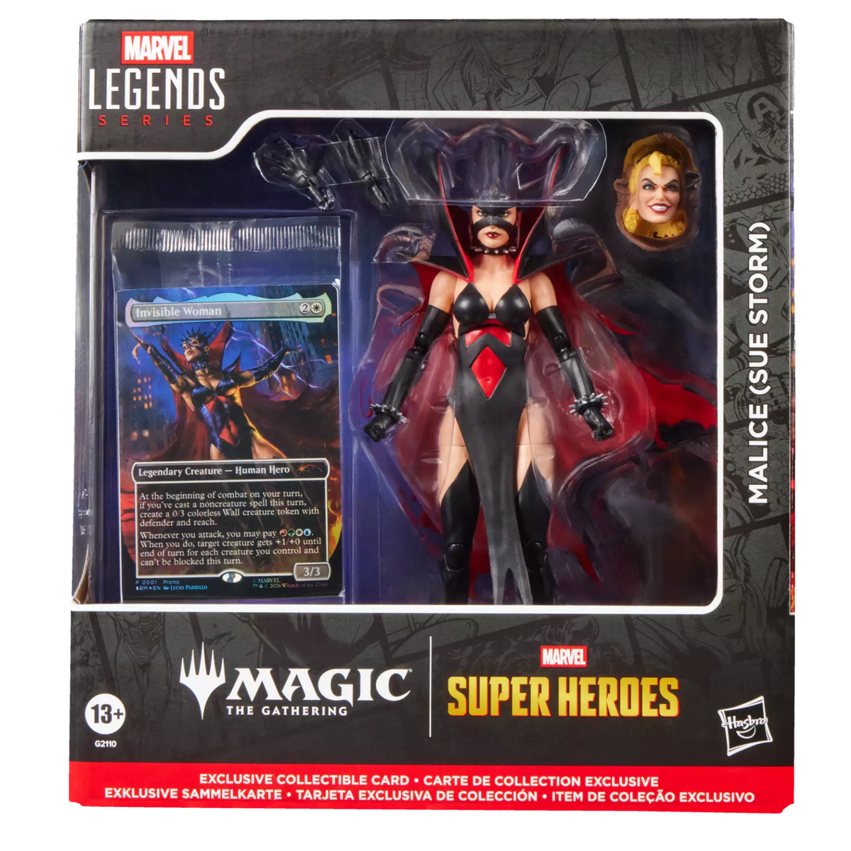 Marvel Legends Series x Magic: The Gathering Malice (Sue Storm)