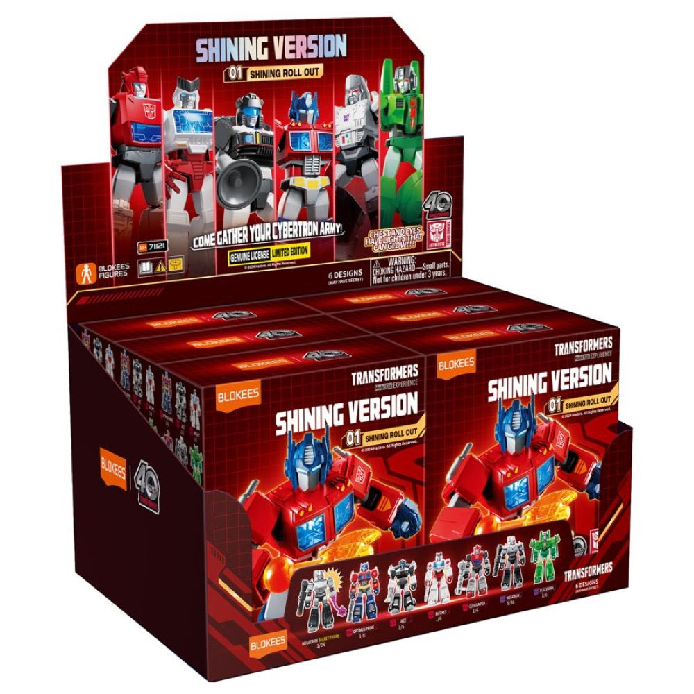 Transformers – Shining Version 01 Shining Attack Blind Box Assortment (Display of 6)
