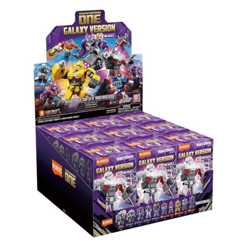 Transformers – Galaxy Version 07 One, Wave 2 Blind Box Assortment (Display of 9)