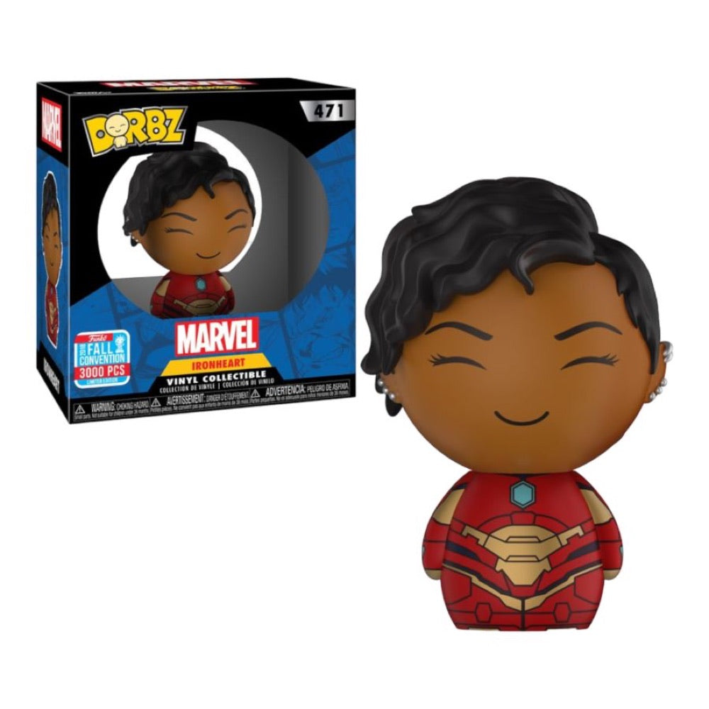 Iron Man – Ironheart Unmasked NYCC 2018 Exclusive Dorbz