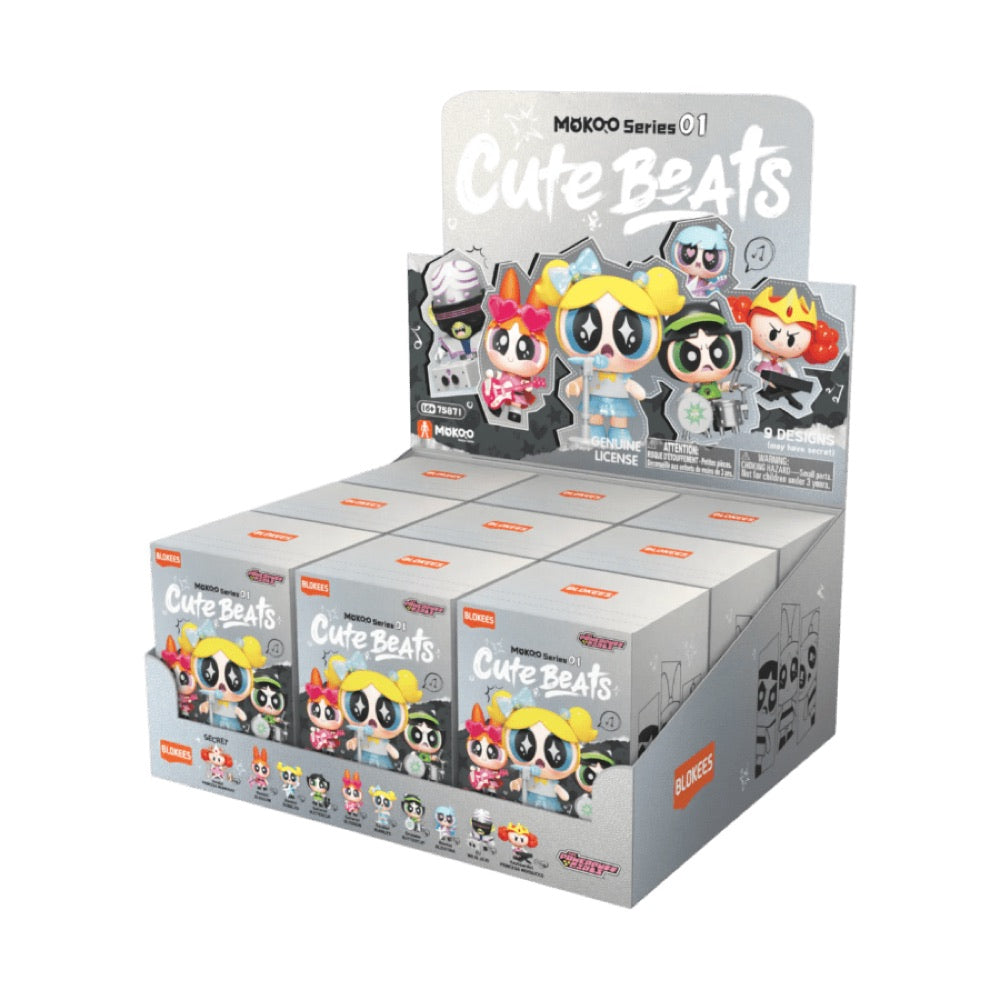 The Powerpuff Girls – Daadoos FM01 Cute Beats Blind Box Assortment (Display of 9)