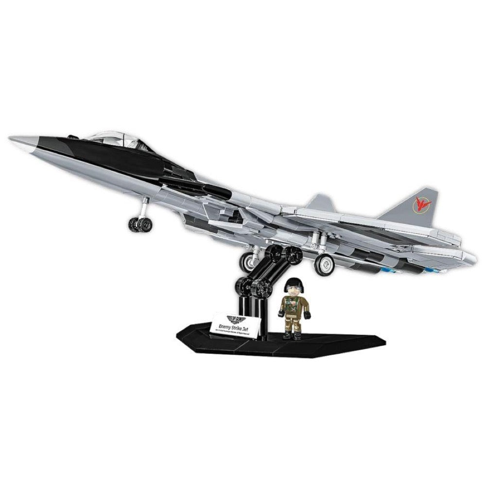 Top Gun: Maverick – Enemy Strike Jet Brick Kit (851 Pieces)