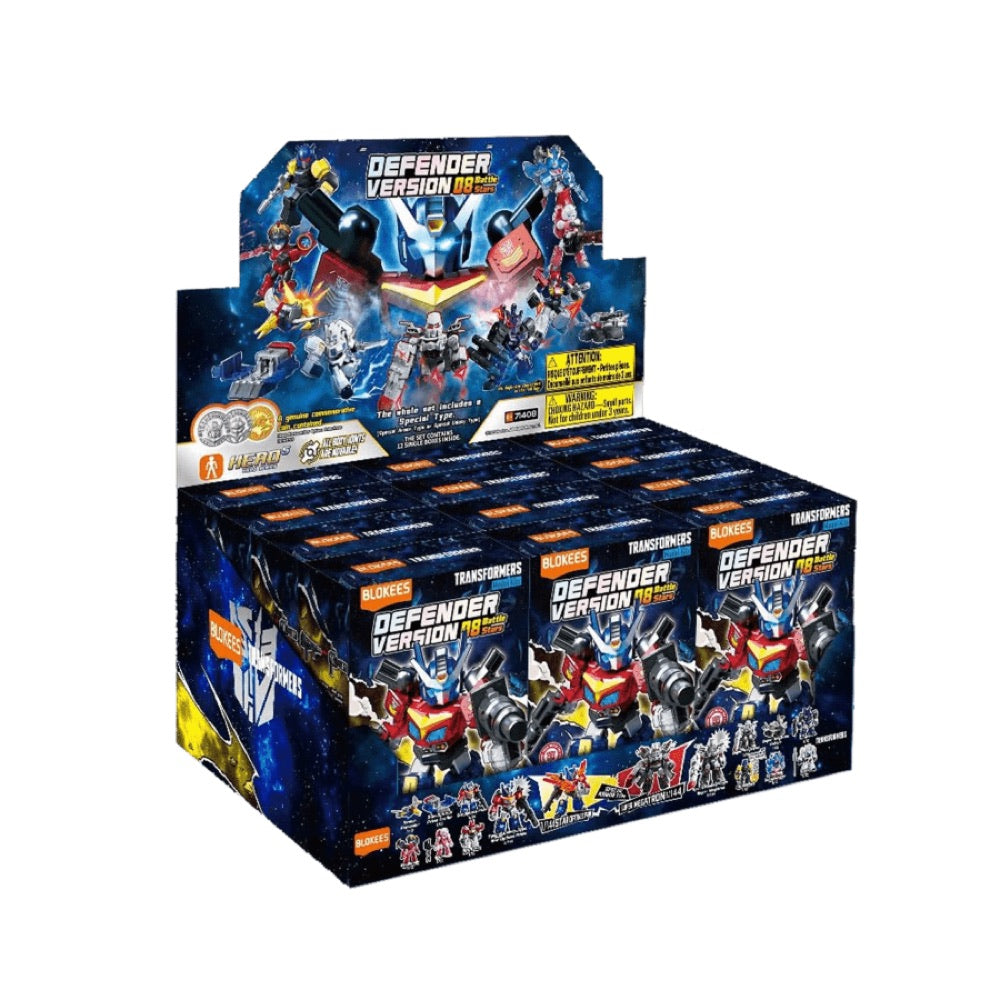 Transformers – Defender Version 08 Battle Stars Blind Box Assortment (Display of 12)