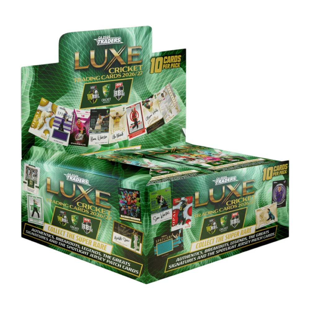 Cricket – 2026/27 Luxe Hobby Trading Cards (Display of 30)