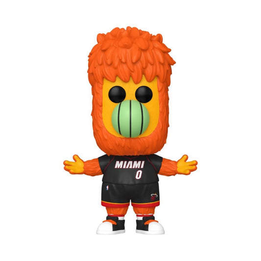 NBA: Mascots – Miami Burnie Pop! Vinyl