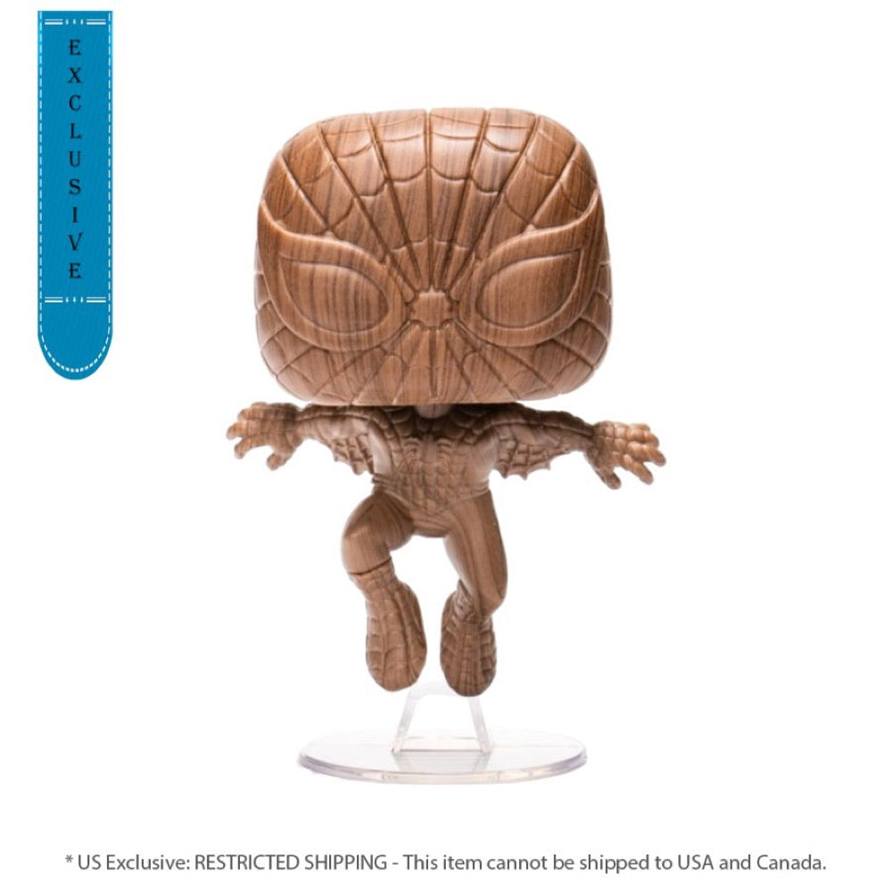 Marvel Comics – Spider-Man Wood Deco US Exclusive Pop! Vinyl [RS]