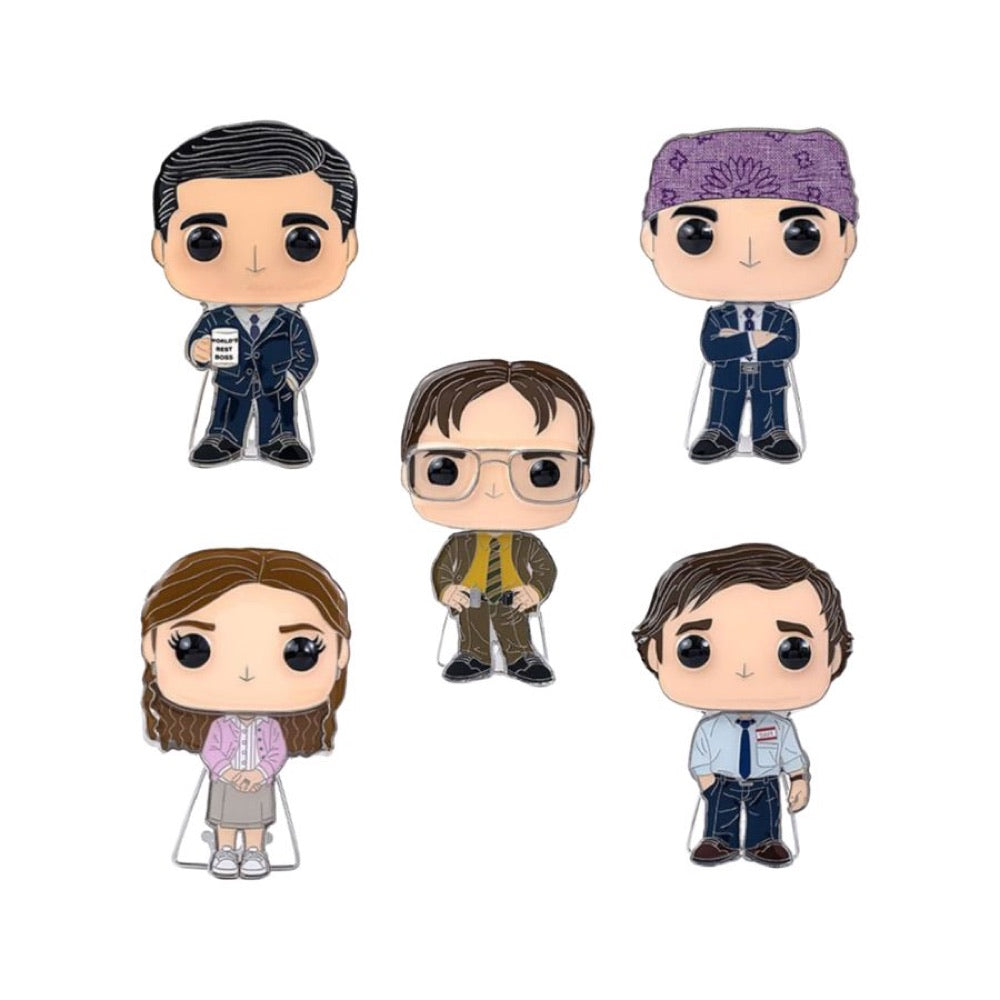 The Office – 4″ Pop! Enamel Pin Assortment