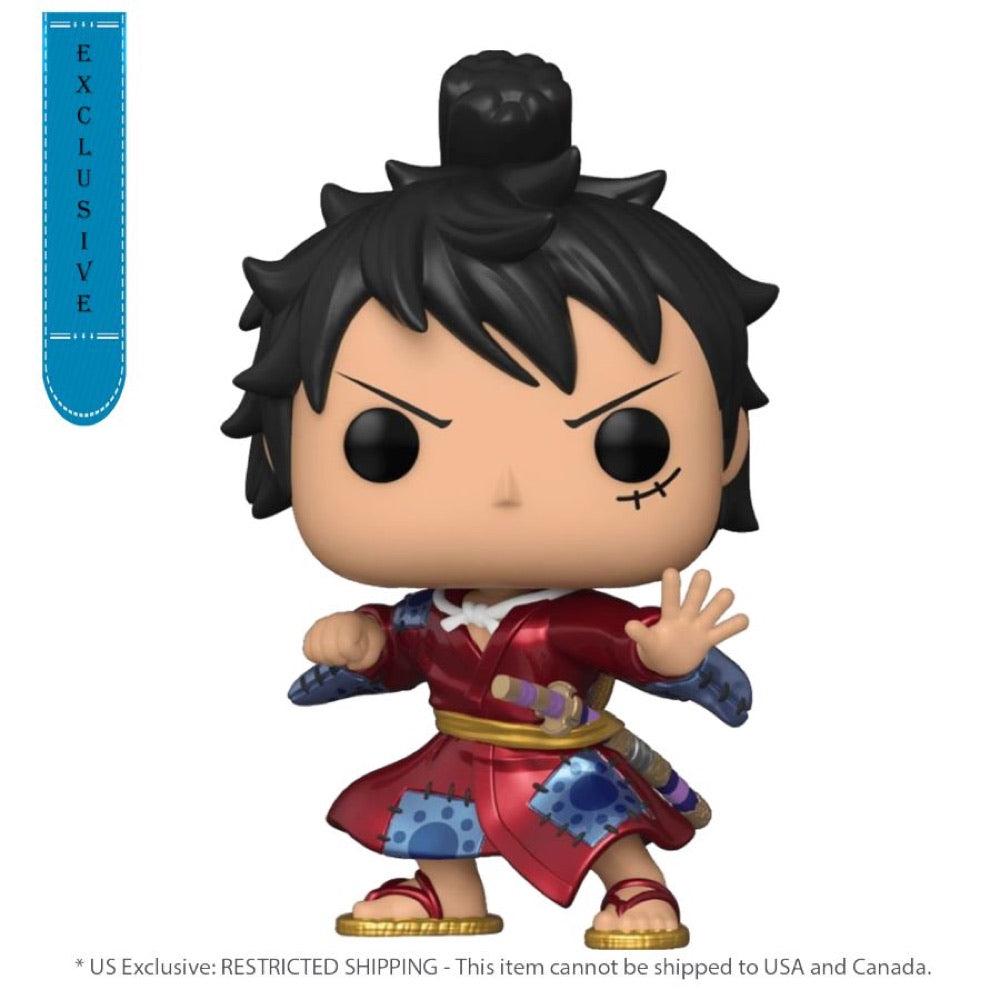 One Piece – Luffytaro in Kimono Metallic US Exclusive Pop! Vinyl [RS]
