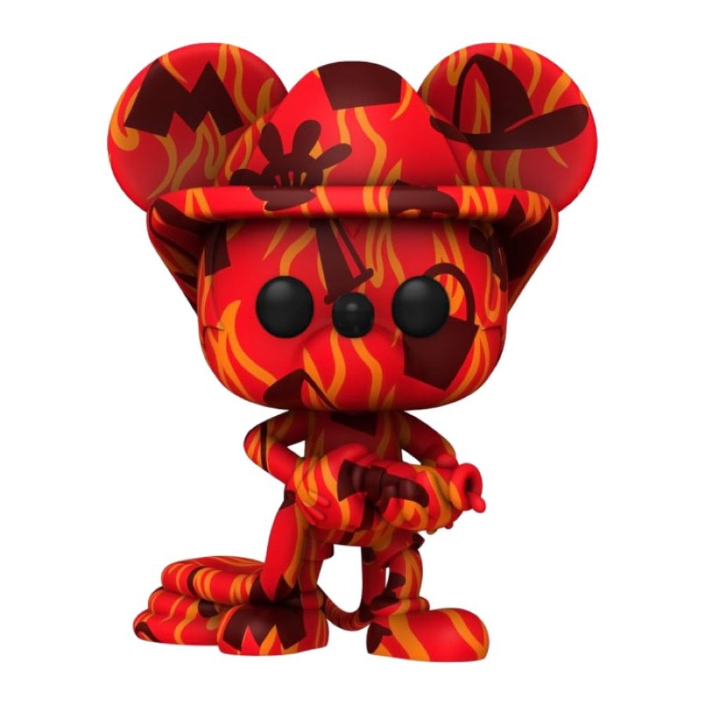 Disney – Firefighter Mickey (Artist Series) US Exclusive Pop! with Protector [RS]