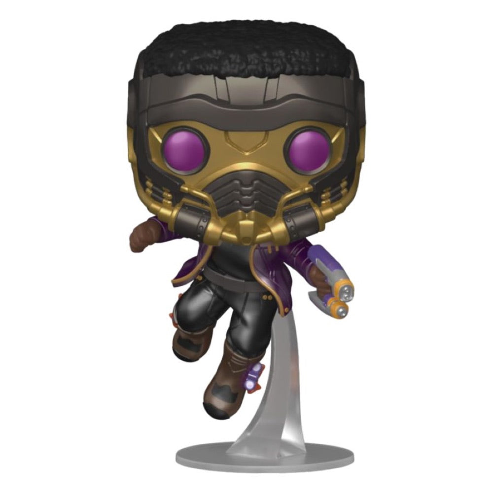 What If – T’Challa Star-Lord Metallic US Exclusive Pop! Vinyl [RS]