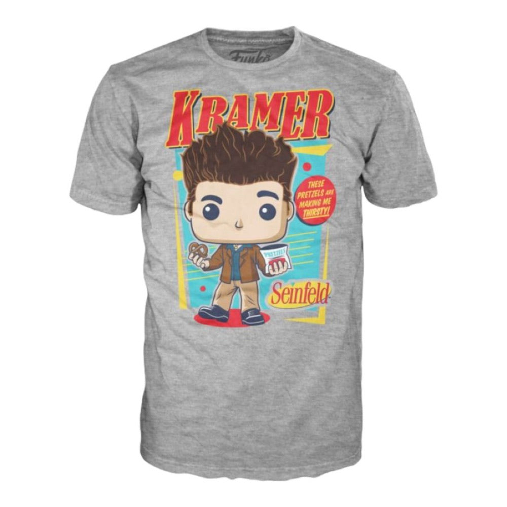 Seinfeld – Kramer Pretzel (Small) Pop! Tee