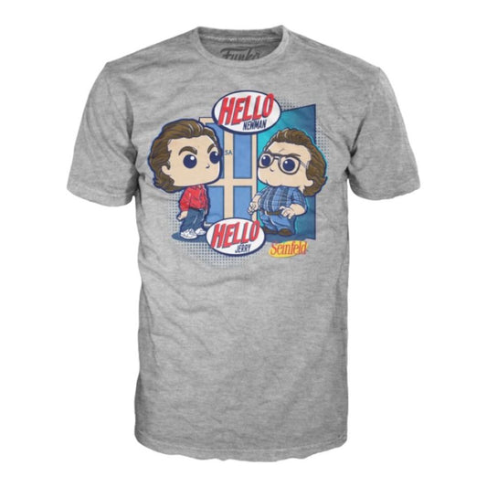 Seinfeld – Jerry & Newman (2X Large) Pop! Tee
