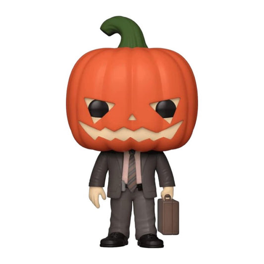 The Office – Dwight with Pumpkinhead Pop! Vinyl