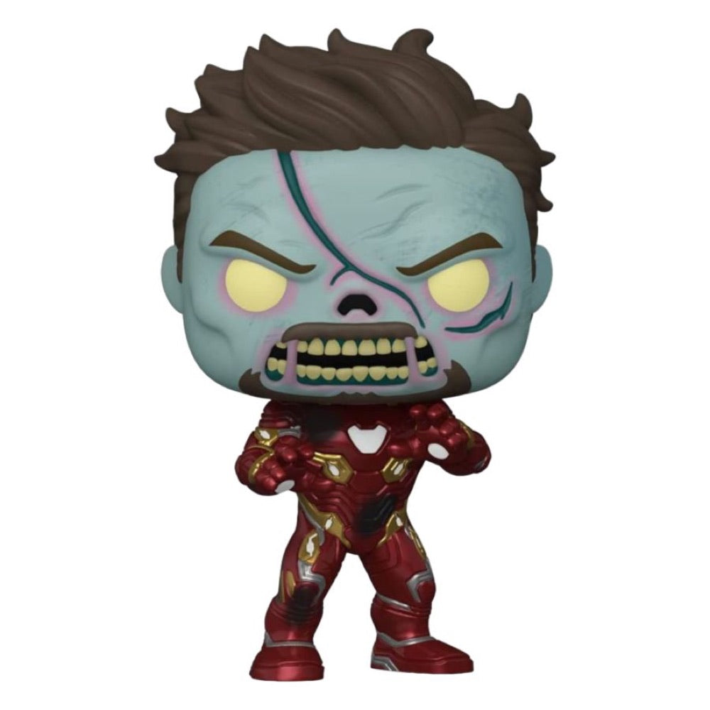 What If – Zombie Iron Man Glow US Exclusive Pop! Vinyl [RS]