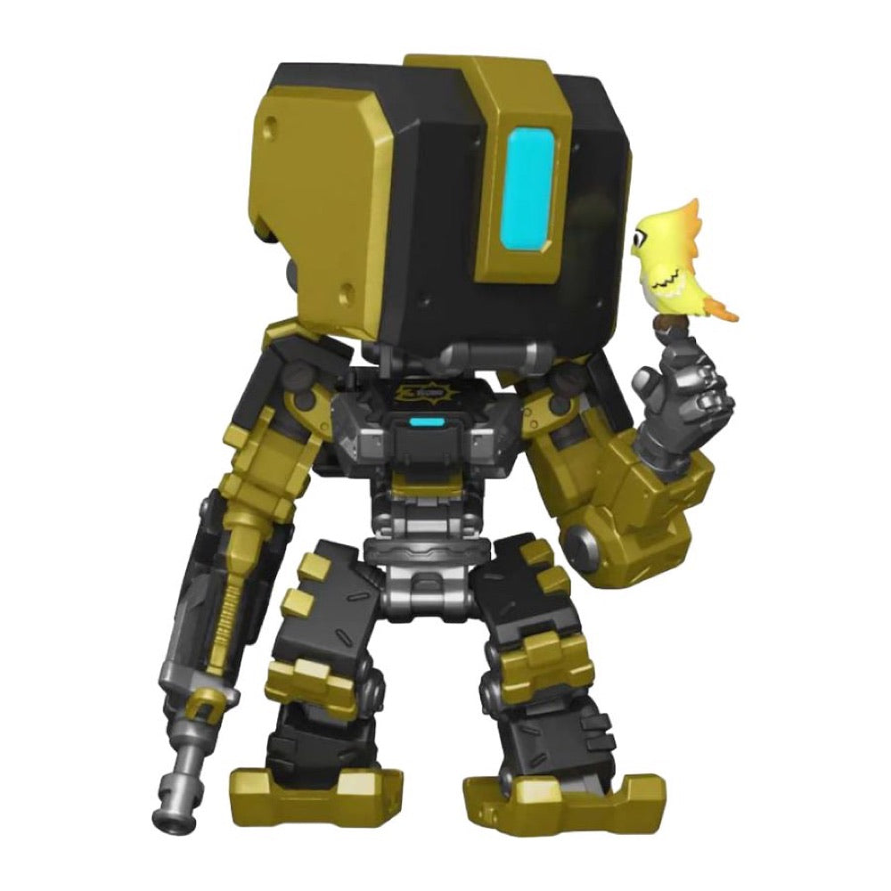 Overwatch – Bastion Metallic Gold Blizzard 30th Anniversary US Exclusive 6″ Pop! Vinyl [RS]
