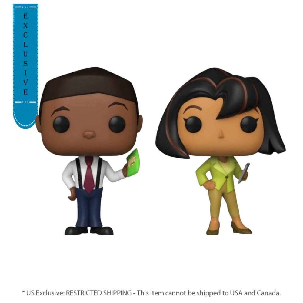 The Proud Family – Oscar & Trudy US Exclusive Pop! 2-Pack [RS]