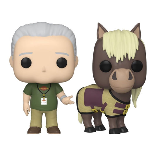 Parks and Recreation – Jerry & Lil Sebastian US Exclusive Pop! 2-Pack [RS]