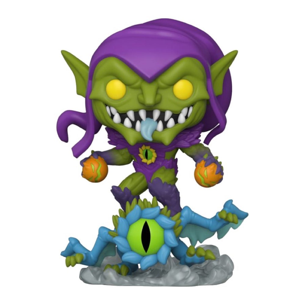 Marvel Mech Strike Monster Hunters – Green Goblin Glow US Exclusive Pop! Vinyl [RS]