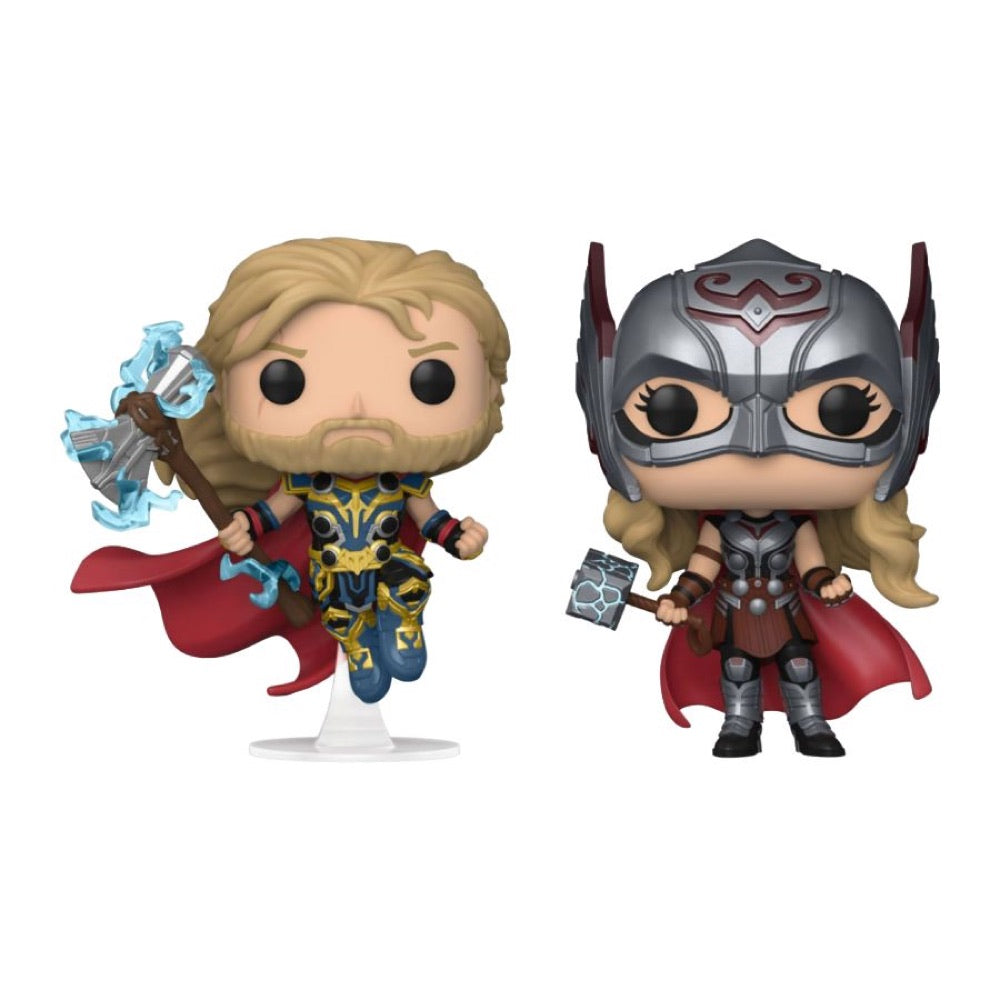 Thor 4: Love and Thunder – Thor & Mighty Thor US Exclusive Pop! 2-Pack [RS]