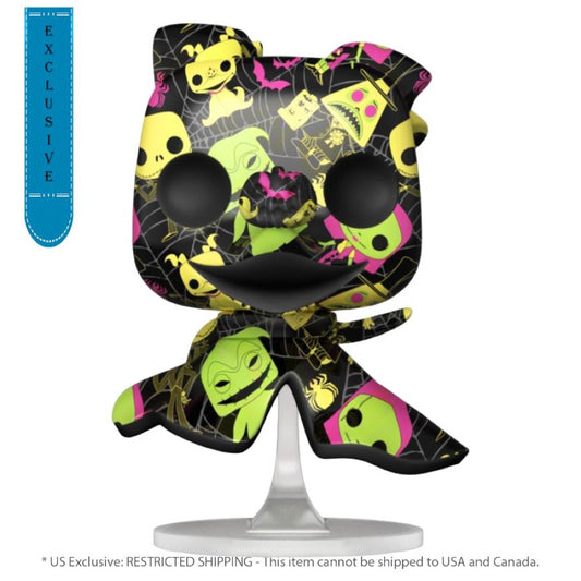 The Nightmare Before Christmas – Zero Black Light (Artist) US Exclusive Pop! Vinyl [RS] w/Protec