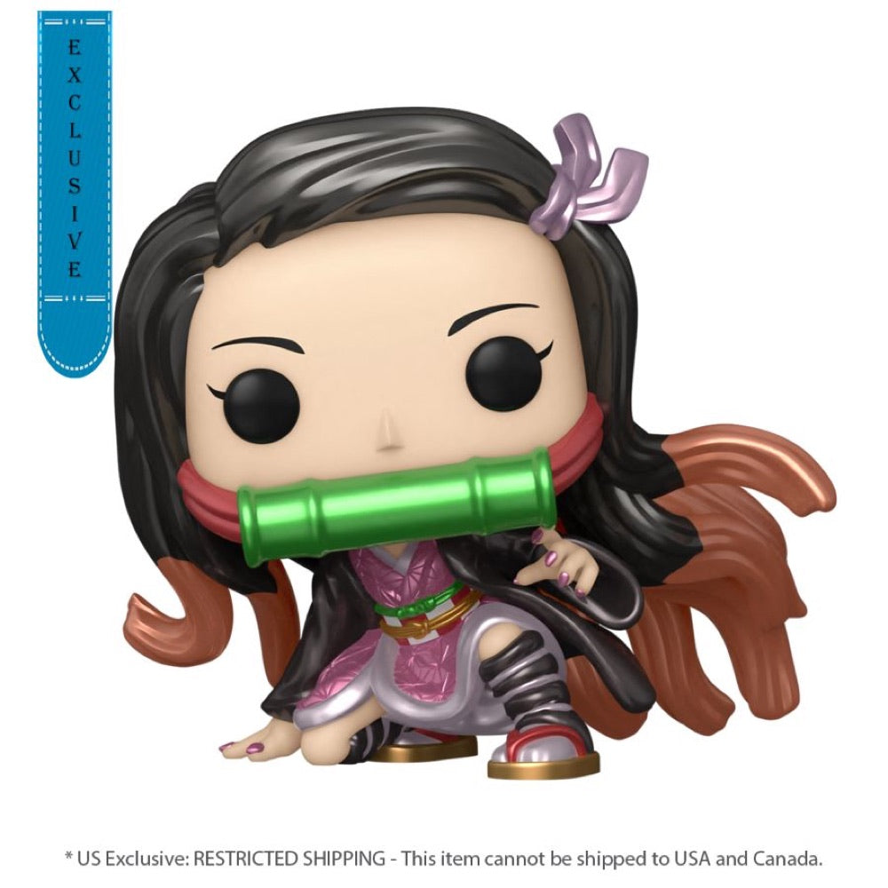 Demon Slayer – Nezuko Kamado Metallic US Exclusive Pop! Vinyl [RS]